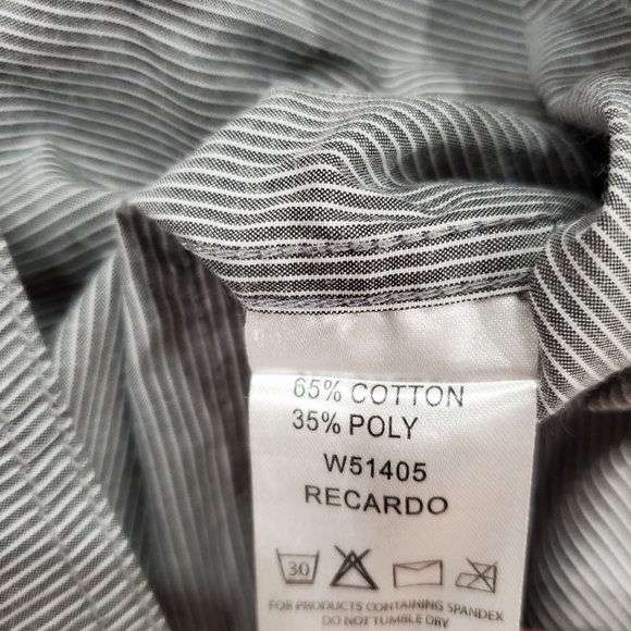 Roar Mens Gray Embroidered Shoulder Strap Pearl Snap Button Front Shirt Size XL - Picture 7 of 10